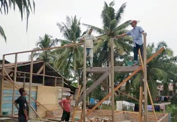Wali Kota Tanjungbalai Tanggung Biaya Bedah Rumah Nurasiah