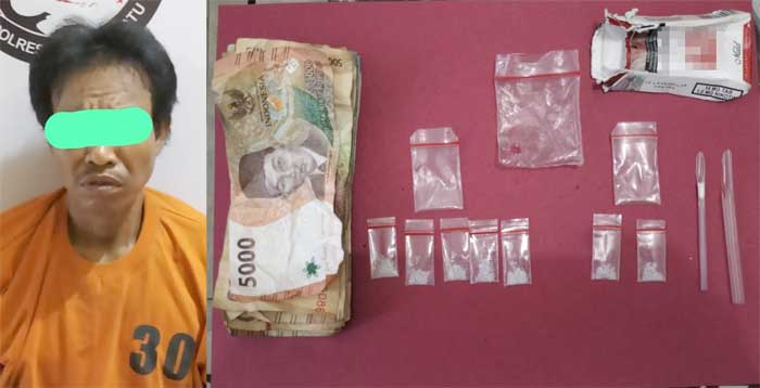 Baru Lima Bulan Bebas, Ondok Ditangkap Lagi Kasus Jual Sabu