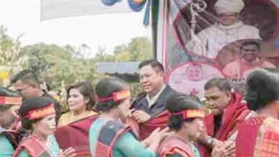 Bupati Dairi Hadiri Misa HUT ke-56 Paroki Santa Maria dari Gunung Karmel di Tigalingga