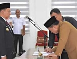Bupati Labuhanbatu Lantik Ir Hasan Heri Rambe Jadi Sekda