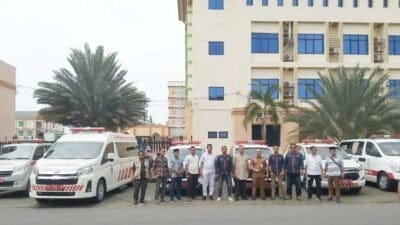 Dinkes Batu Bara Siapkan Mobil Ambulans di Asrama Haji Medan