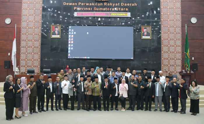Gubernur dan DPRD Sumut Setujui Ranperda ABPD TA 2024