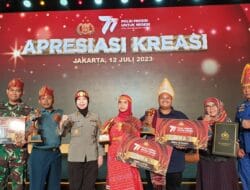 Polda Sumut Raih Tiga Penghargaan Lomba Kreasi HUT ke-77 Bhayangkara