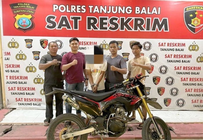 Komplotan Curanmor Diringkus Tim Kakap Reskrim Polres Tanjungbalai