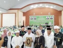 Lantunan Selawat Sambut Jemaah Kloter 11 di Asrama Haji Medan