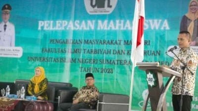 Lepas 1.582 Mahasiswa FITK UINSU Program PEMA, Ijeck: Jaga Akhlak dan Manfaatkan Kesempatan