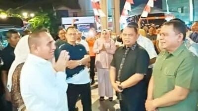 Bupati Labuhanbatu Sambut Kedatangan Gubernur Sumut