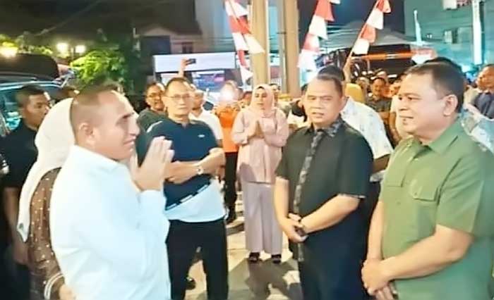 Bupati Labuhanbatu Sambut Kedatangan Gubernur Sumut