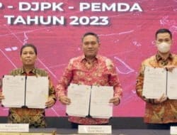 Bupati Pakpak Bharat Hadir Tandatangani PKS di Gedung Kementerian Keuangan RI