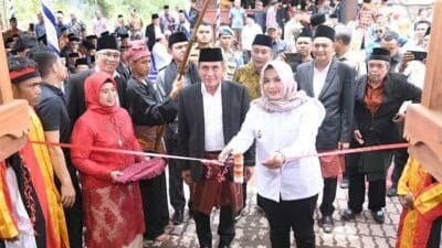 Cagar Budaya Bagas Godang Ulu Pungkut dan Lokasi Arung Jeram Diresmikan Gubsu Edy Rahmayadi