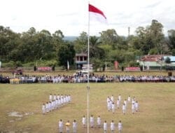 Detik-detik Peringatan 78 Tahun Indonesia Merdeka di Dairi