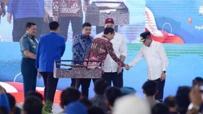 Gubernur Edy Rahmayadi Dampingi Presiden Jokowi Buka Rakernas GAMKI