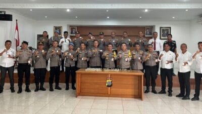 Personel Polres Sibolga Dinyatakan Negatif Narkoba dalam Giat Test Urine