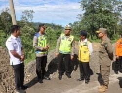 Dir Lantas Poldasu Turun ke Batu Jomba Tapsel Jaga Fungsional Jalan