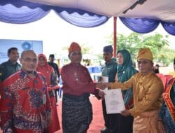 Kecamatan Lima Puluh Pesisir Sambut Tim Evaluasi Kecamatan Percontohan Iva Test