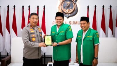 Kapoldasu Terima Kunjungan Silaturahmi GP Ansor Sumut