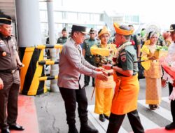 Kapoldasu Sambut Kedatangan Pangdam Baru Mayjen TNI Mochammad Hasan