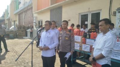 Poldasu Gerebek Ruko Tempat Perdagangan Oli Ilegal