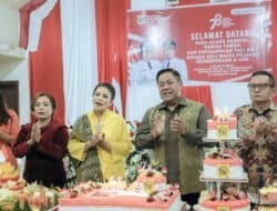 Keseruan Jamuan Makan Malam Anggota Paskibraka dan Anggota LVRI