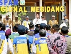 SPAM Regional Mebidang Kapasitas 1.100 Liter/Detik Diresmikan Presiden
