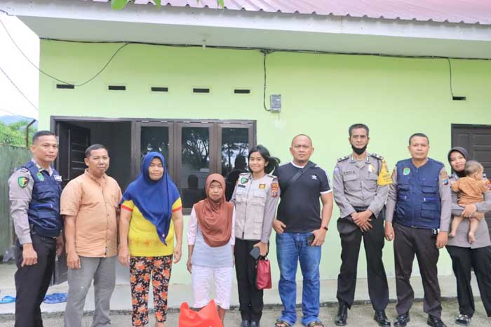 Satgas Trauma Healing Polres Labuhanbatu Bantu Pulihkan Psikologis Korban Curas