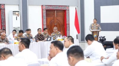 Polda Sumut Gelar Rapat Koordinasi Kesiapan Pemilu 2024