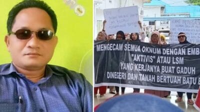 BEM PBB Gelar Aksi di Kantor Bupati dan DPRD Batu Bara