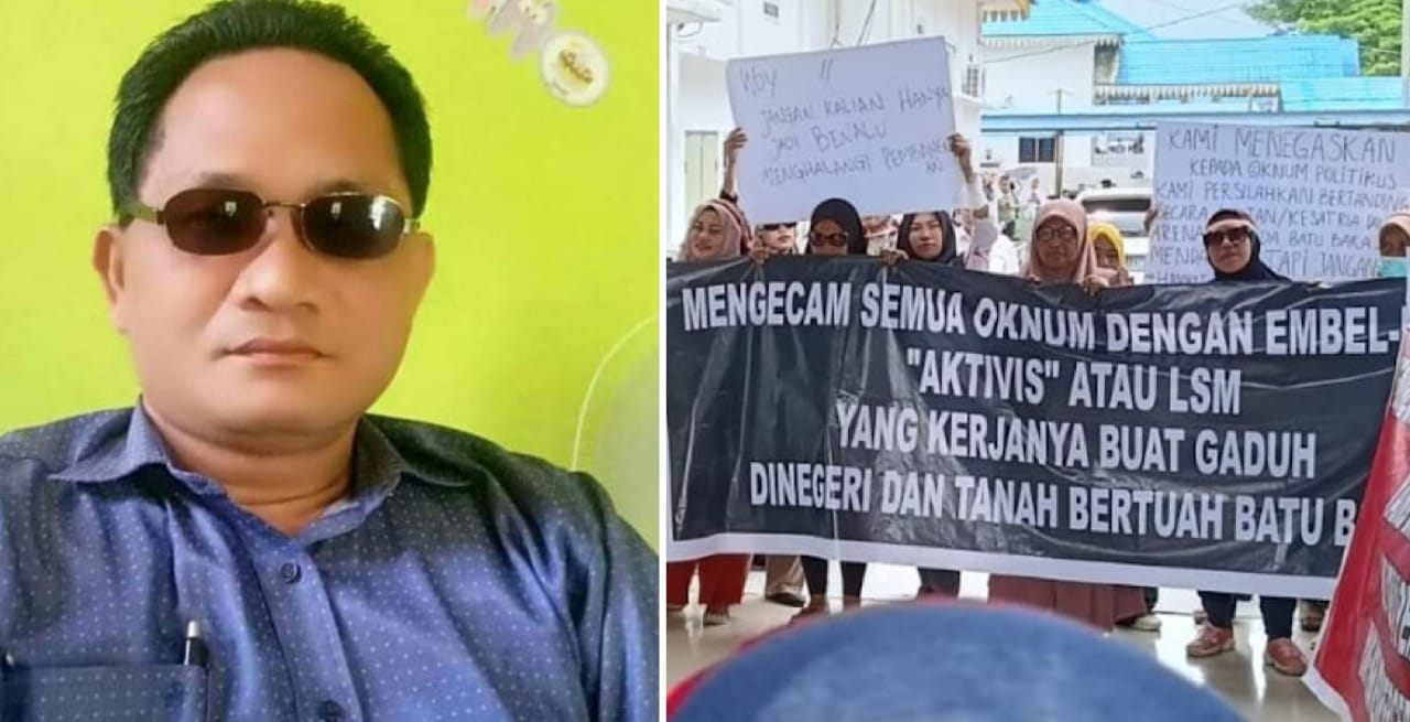 BEM PBB Gelar Aksi di Kantor Bupati dan DPRD Batu Bara