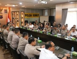 Wakapoldasu Pimpin Rapat Persiapan Jelang Kunker Wakapolri ke Medan