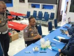 Ditlantas Poldasu, PMI dan Yayasan Hopo Adakan Donor Darah dan Pemeriksaan Kesehatan