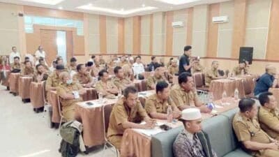 PWI dan APDESI Labuhanbatu Gelar Workshop Jurnalistik