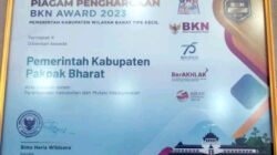 Pemkab Pakpak Bharat Kembali Terima Anugerah BKN Award Peringkat IV