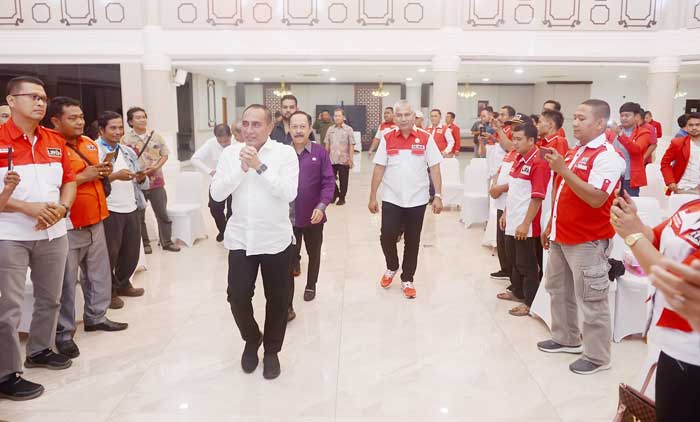 Pengukuhan DPW LIRA Sumut, Edy Rahmayadi Ajak Sinergi Sejahterakan Rakyat