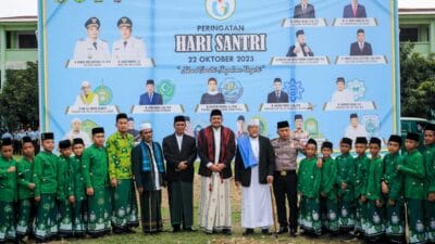 Diikuti Ratusan Santri, Bobby Nasution Jadi Pembina Upacara Peringatan Hari Santri Nasional
