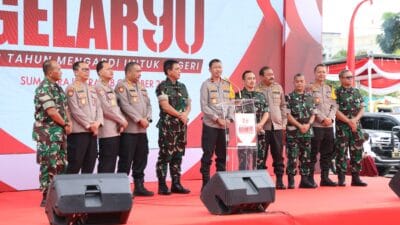 Polda Sumut dan Kodam I BB Gelar Bakti Sosial Alumni AKABRI 1990
