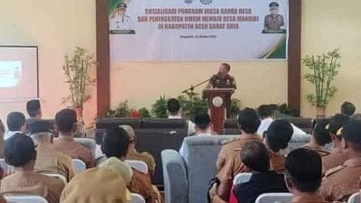 Kejari Abdya Sosialisasi Program Jaksa Garda Desa dan Peningkatan UMKM