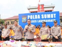 Polres Labuhanbatu Sikat 92 Pelaku dan Ungkap 82 Perkara Narkotika