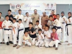 Bupati Pakpak Bharat Berangkatkan 26 Atlet Karate