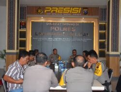 Polres Labusel Gelar Pertemuan dengan KPUD Bahas Sejumlah Persiapan