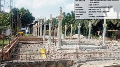 Proyek Taman Rp923.473.815 di Batu Bara Dipertanyakan