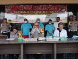 Tim Gabungan Polda Sumut dan Polres Asahan Tangkap Pelaku Jaringan Narkoba Antar Negara