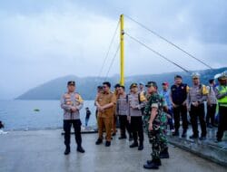 Kapolda Sumut Tinjau Venue Pastikan Keamanan Event Aquabike Jetski Danau Toba