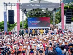 Pengamanan  Aquabike Jetski dan Festival Budaya di Pantai Silalahi Dairi Sukses