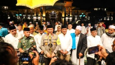 Ribuan Masyarakat Sumut Deklarasi Pemilu Damai di Istana Maimun