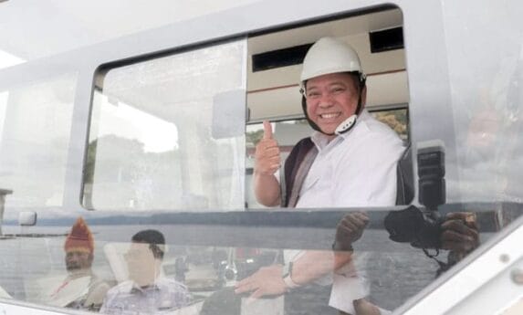 Pelabuhan Paropo Batu Horbo Resmi Beroperasi