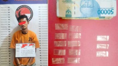 Peredaran Sabu di Rumah Makan Diungkap Satres Narkoba Polres Labuhanbatu