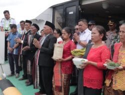 Ritual Hahomion Awali Peluncuran dan Pengoperasian Pelabuhan Paropo Batu Horbo dan KMP jurung-jurung