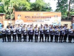 Kadiv Humas Polri Pimpin Upacara Gelar Pasukan Kesiapsiagaan Ops Lilin 2023