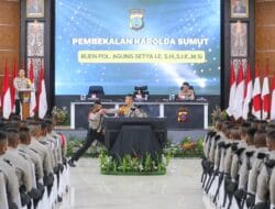 Kapolda Sumut Berikan Pembekalan 141 Siswa Diktuk Bintara Polri TA 2023