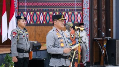 Kapolda Sumut Lantik Pejabat Utama dan Sejumlah Kapolres